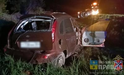Пятеро погибших, двое раненых: на трассе под Волгоградом «Лада Калина» вылетела на встречку