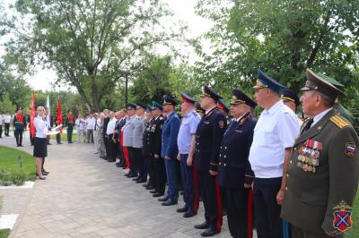 В Волгограде открыли бюст генерал-лейтенанта Александра Воронина