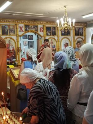 В годовщину расстрела Романовых в Волжском в прошёл Крестный ход