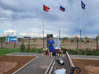 В Волжском установили два баннера в память о погибших участниках СВО