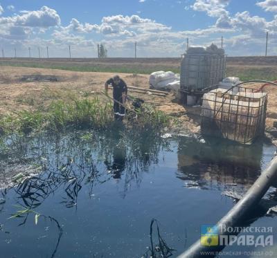50 квадратов загрязнения: в Волгоградской области произошёл излив нефтепродуктов