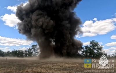 В Волгоградской области извлекли и уничтожили две авиабомбы