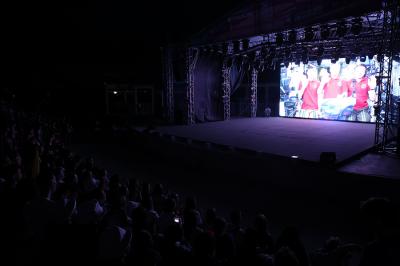 Участники фестиваля в Волгограде получили привет из космоса