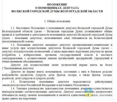 Бесплатные помощники и минус один вице-мэр: Волжская дума одобрила изменения