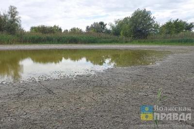 В Волго-Ахтубинской пойме исчезло озеро