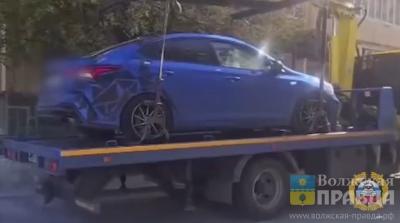 Задолжал 130 тысяч: в Волгограде у злостного «штрафника» изъяли «Хендэ Солярис»