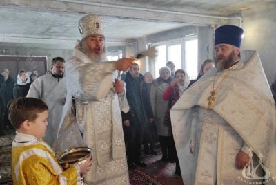 В Волжском освятили закладной камень в основание храма святой мученицы Татианы